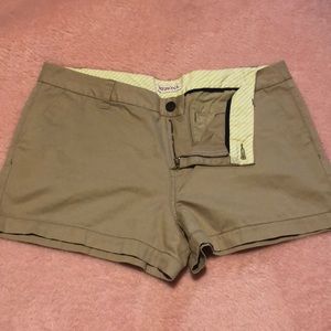 Merona khaki shorts Sz 12
